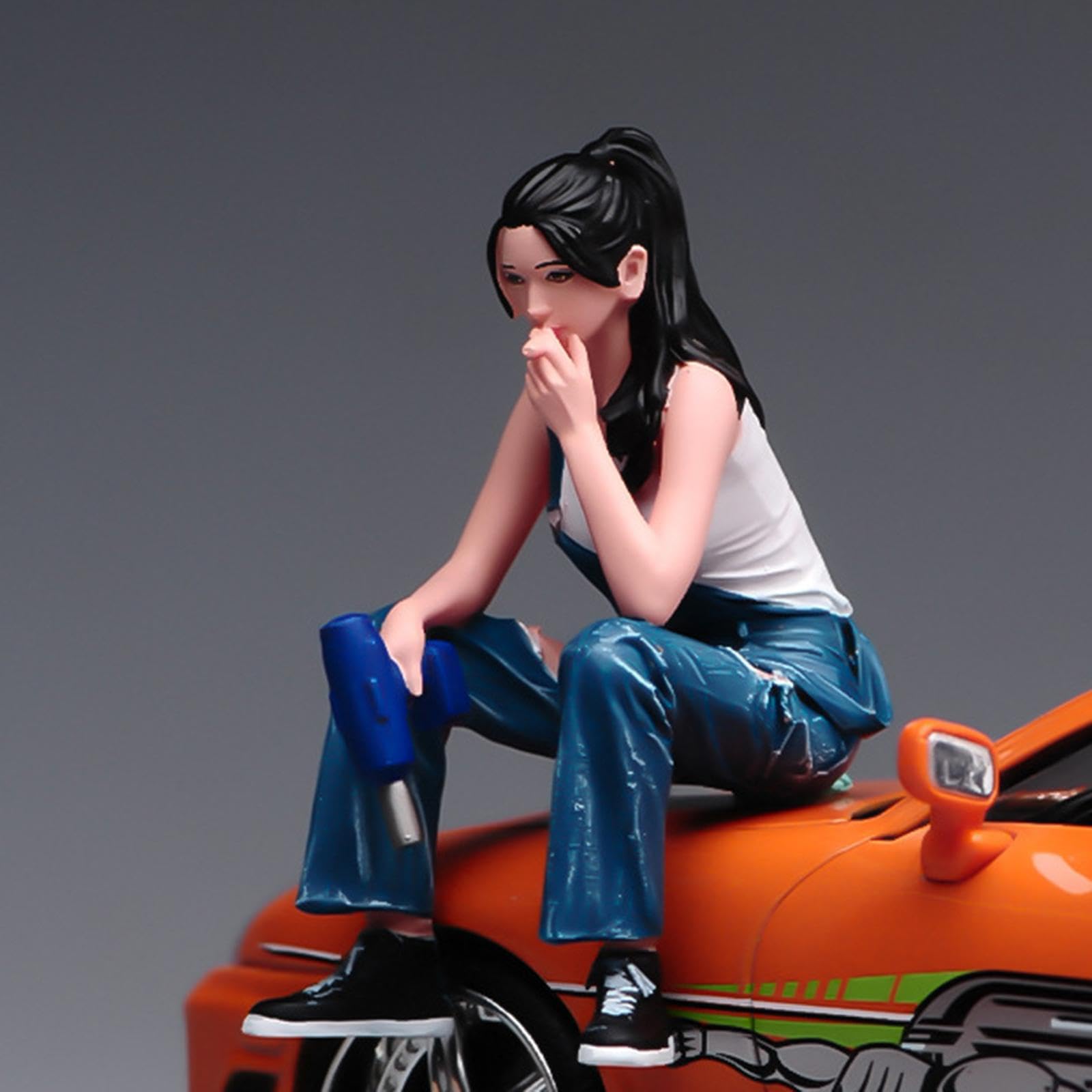 Amazon.co.jp: Zxpjkyu 1:18 女性ミニチュアフィギュア ミニジオラマ